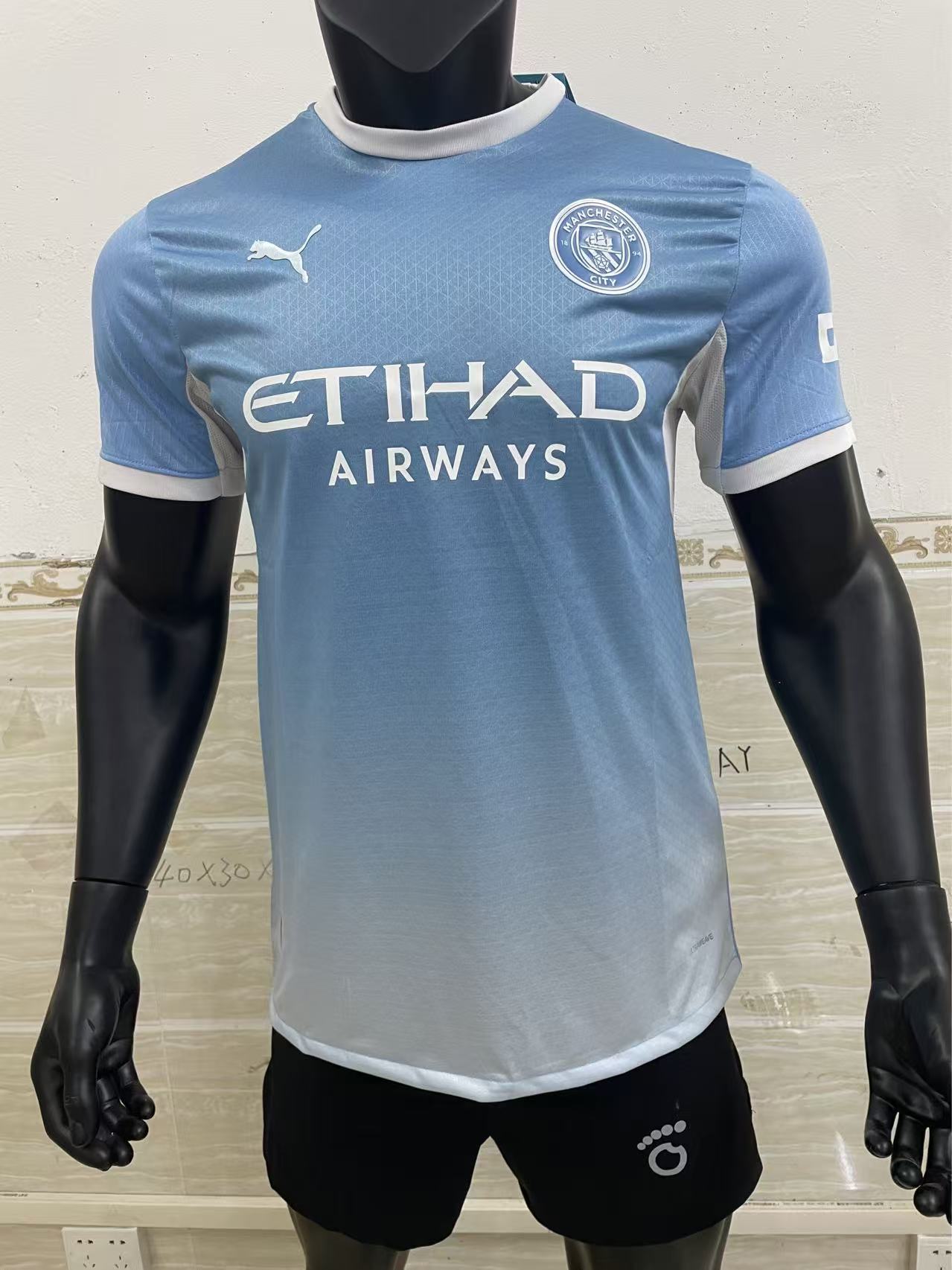 Manchester City Home Short Sleeve 26/27 Player Jersey