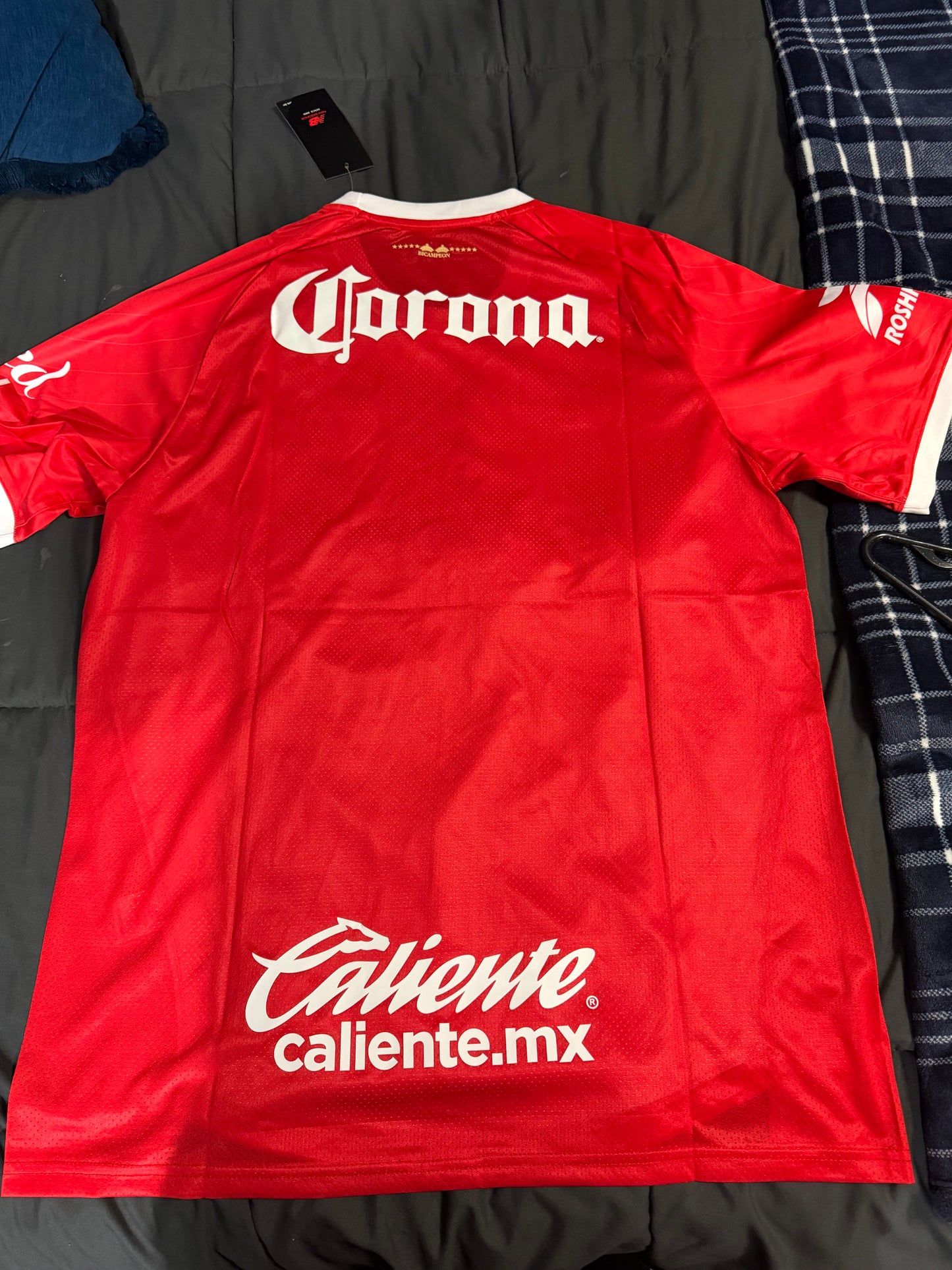 Toluca Home 2026 Bicampeón Edition Fan Version Jersey - Size: 2XL