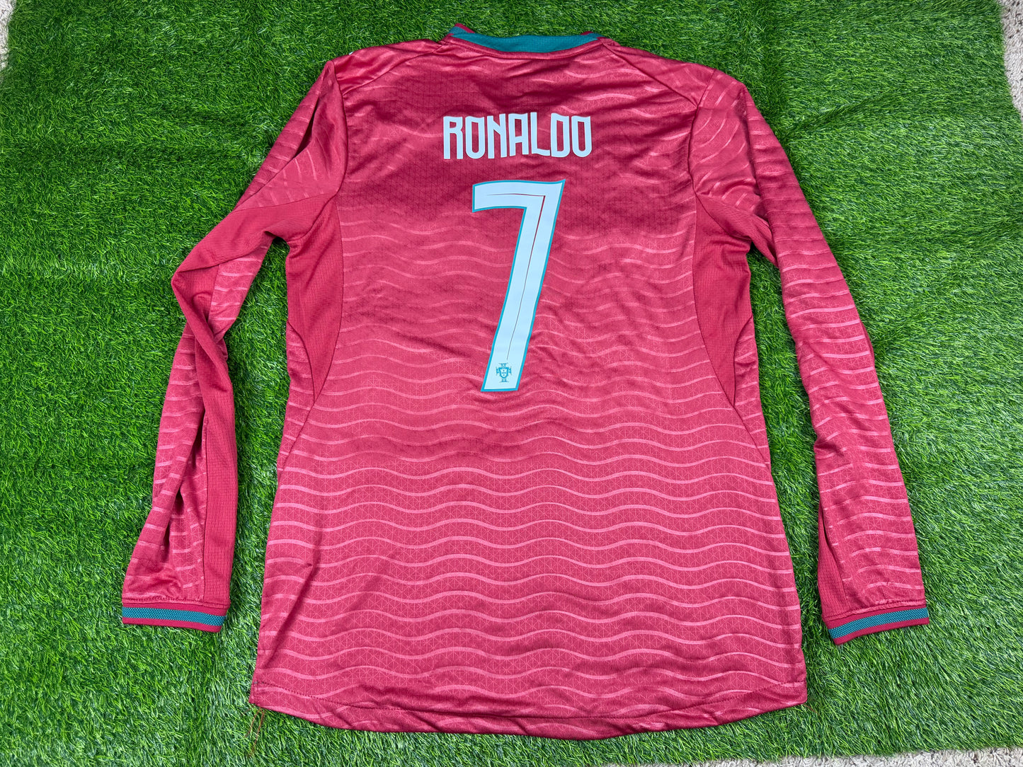 Portugal 2026 Home Ronaldo #7 Player Long Sleeve (XL)