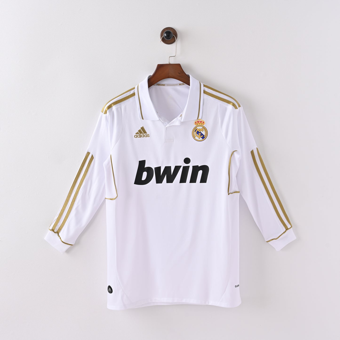 Real Madrid Home 11/12 Retro Jersey - Long Sleeve