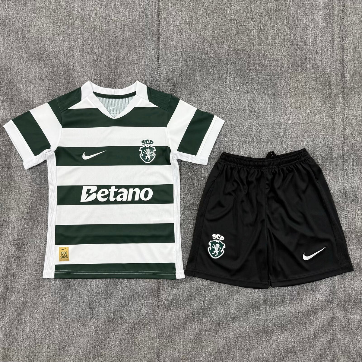 Sporting Lisbon 26/27 Home Kids Kit Set