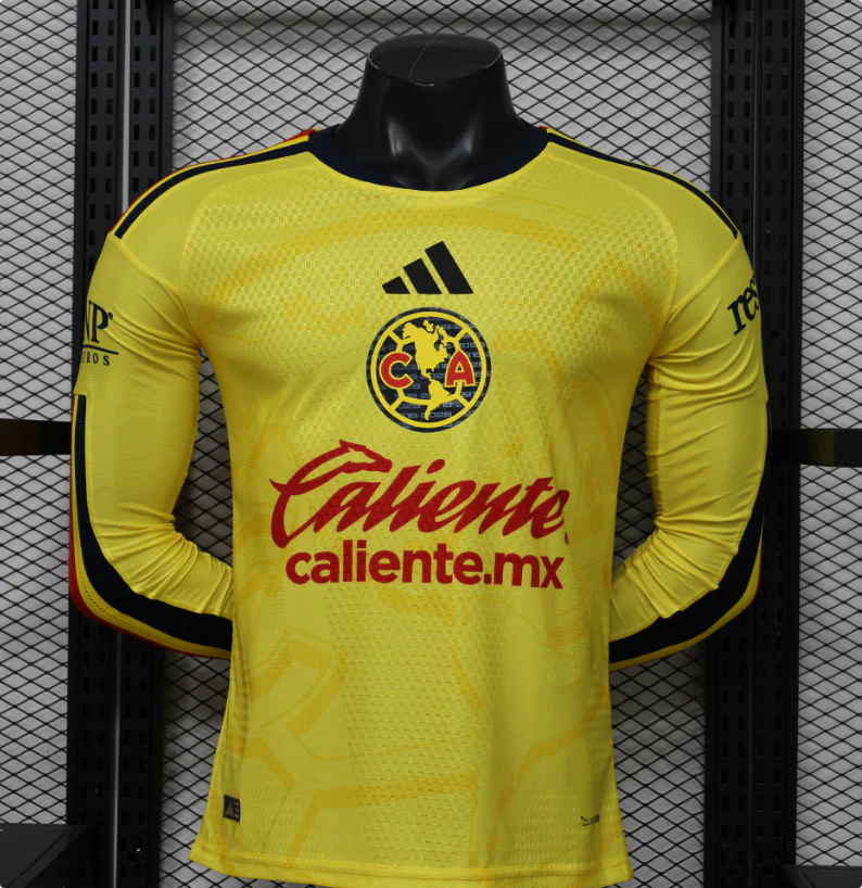 America 26/27 Long Sleeve Player Home Jersey