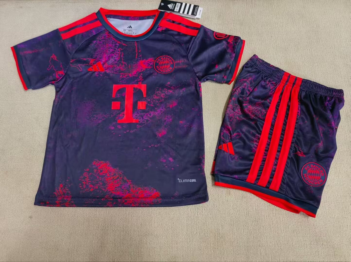 Bayern Munich 26/27 3rd Kids Kit Set