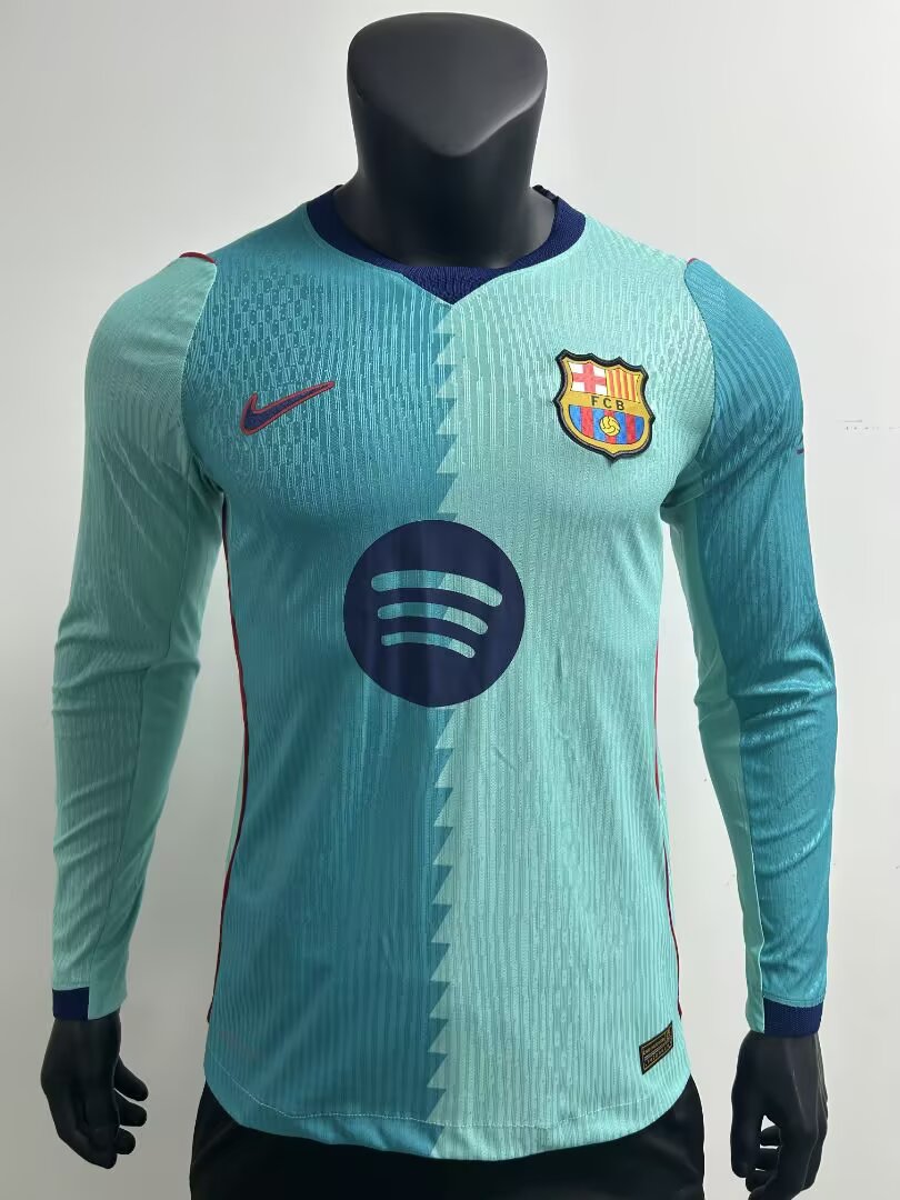 FC Barcelona 26/27 3rd Long Sleeve Player Version Jersey