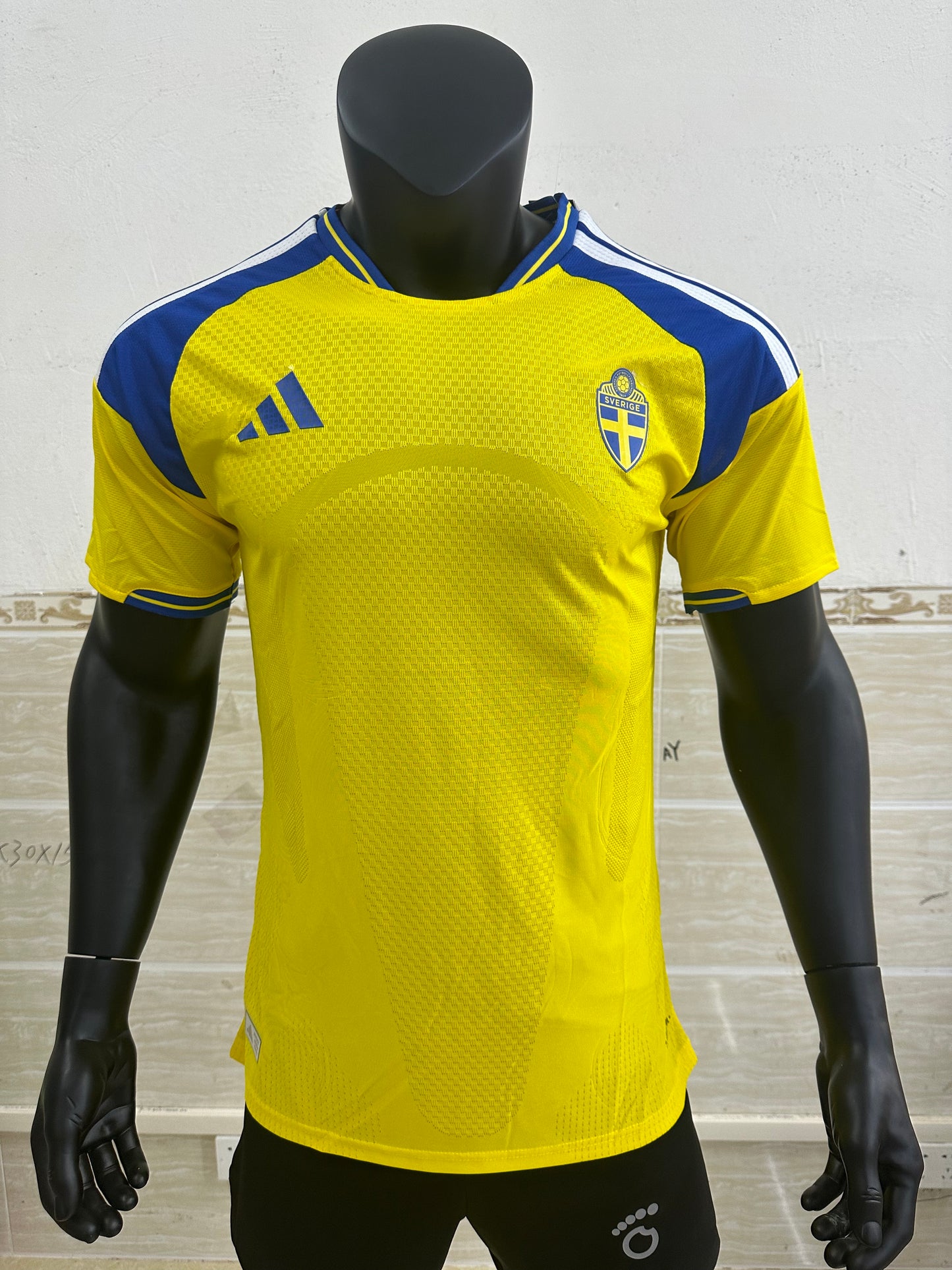 Sweden 2026 World Cup Home Jersey (Player, Short Sleeve)
