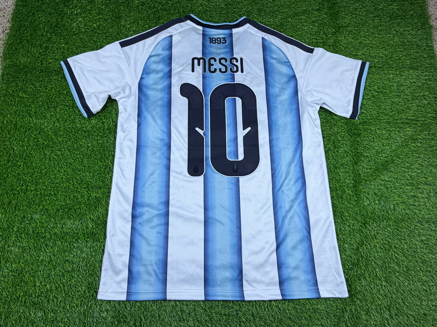 Argentina 2026 World Cup Home Messi #10 Jersey - Stadium Version - Size L (Ready to Ship)
