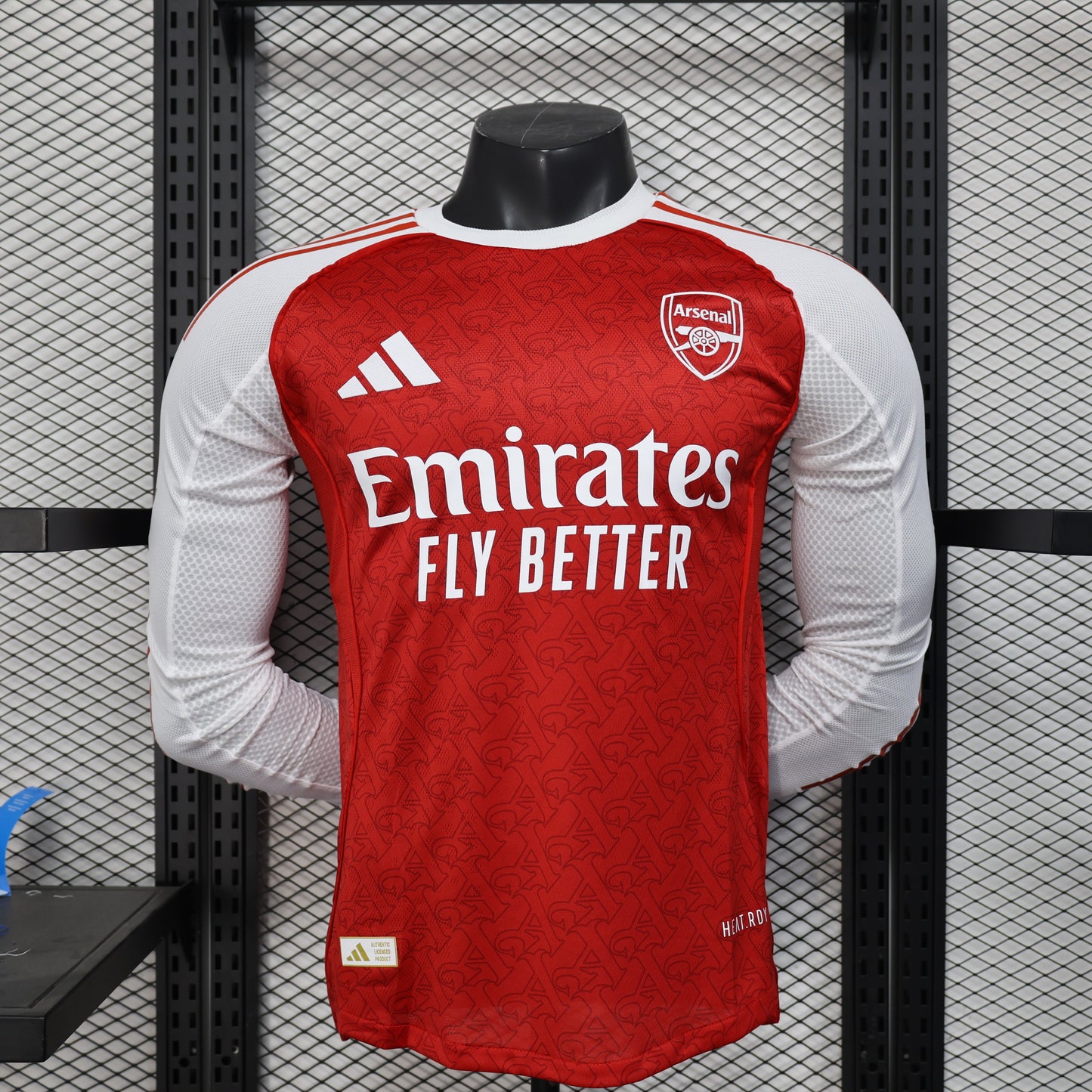 Arsenal Home Jersey (Player Version, Long Sleeve) - 25/26