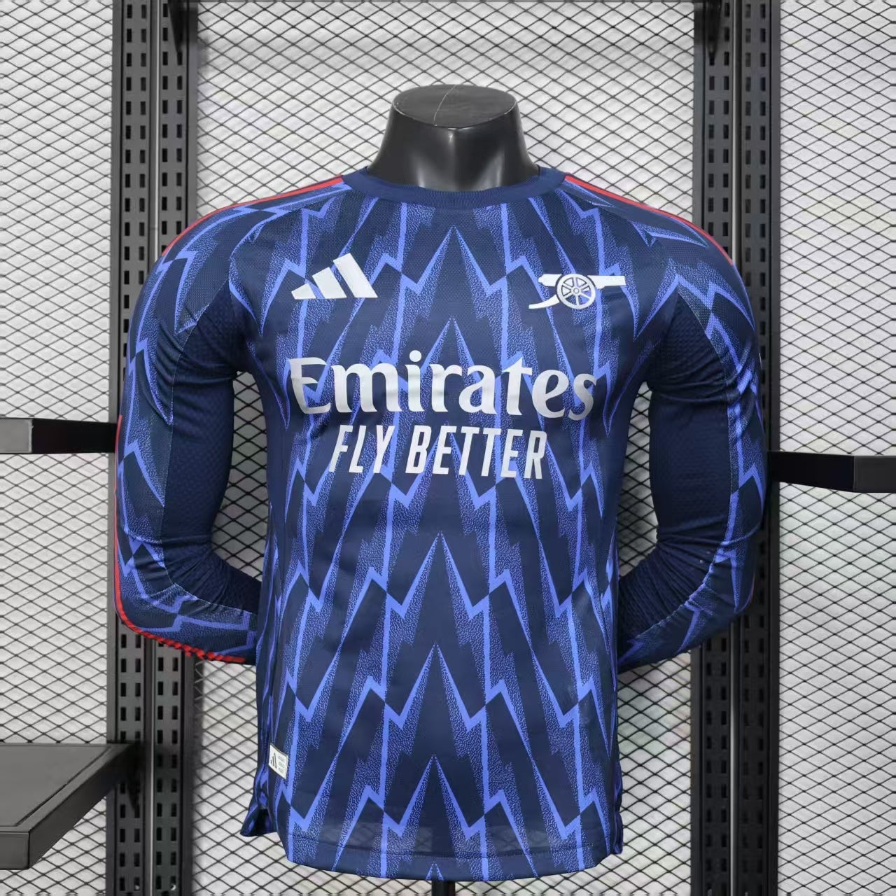 Arsenal Away Jersey (Player Version, Long Sleeve) - 25/26