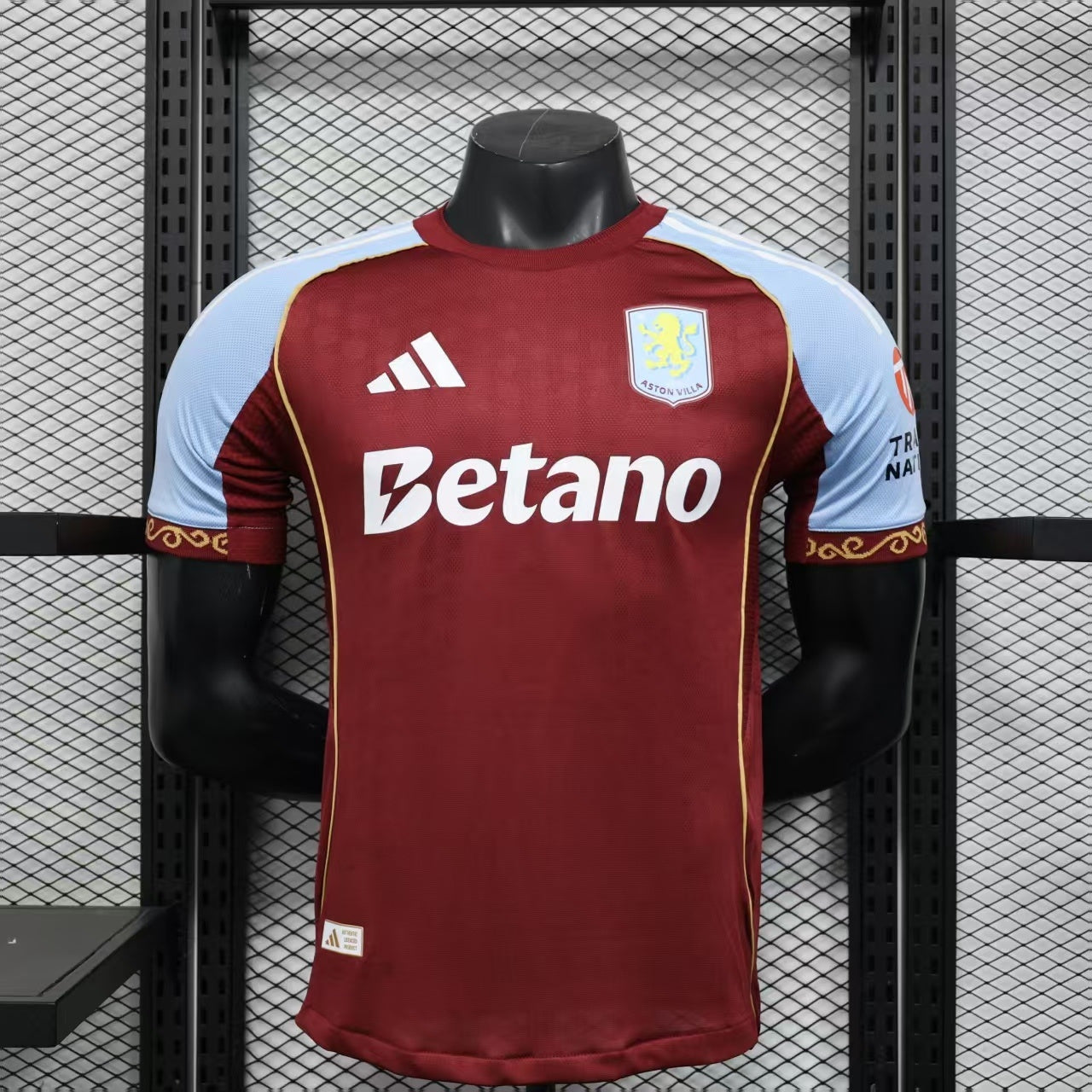 Aston Villa Home Jersey (Player Version, Short Sleeve) - 25/26