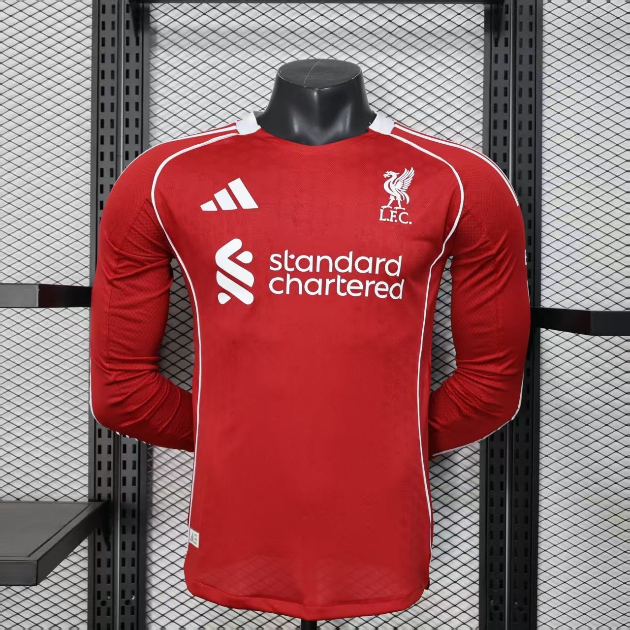 Liverpool Home Jersey (Player Version, Long Sleeve) - 25/26