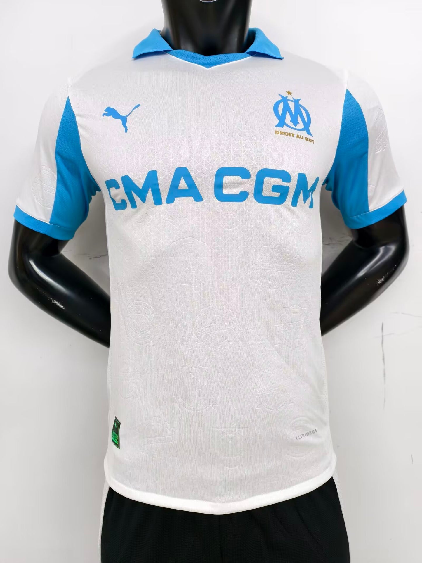 Marseille Home Jersey (Player Version, Short Sleeve) - 25/26