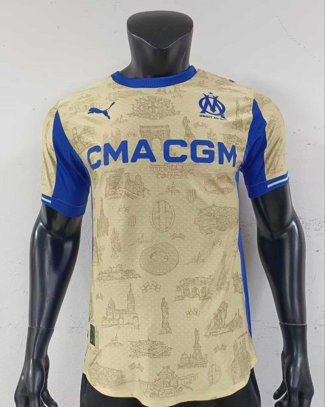 Marseille 4th Jersey (Player Version, Short Sleeve) - 25/26