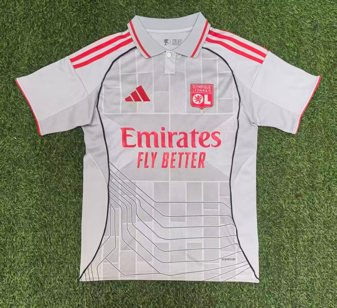 Lyon 3rd Jersey (Stadium Version, Short Sleeve) - 25/26