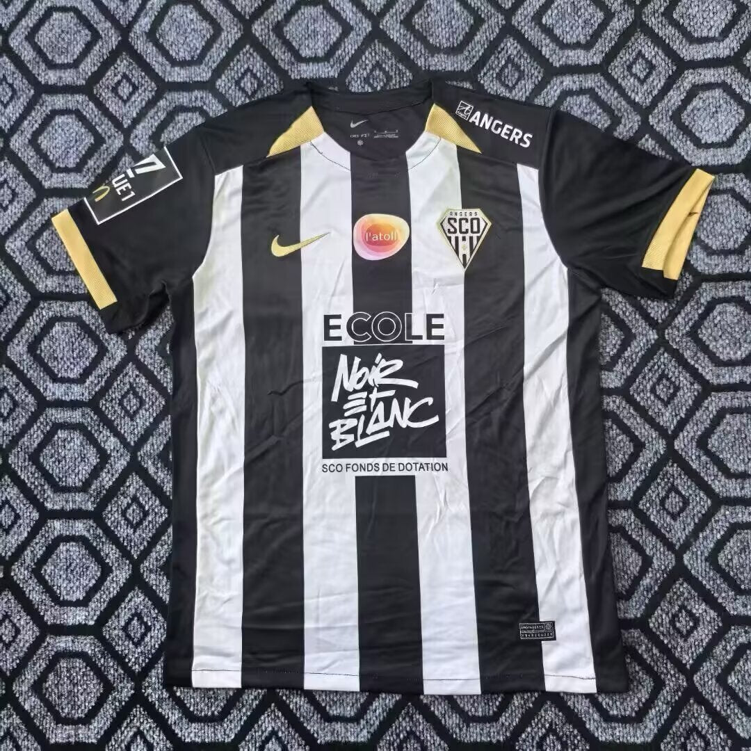 Angers Home Jersey (Stadium Version, Short Sleeve) - 25/26
