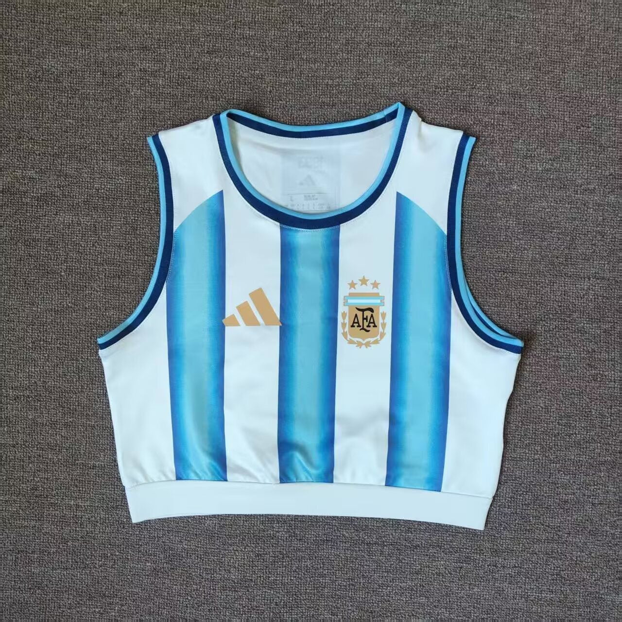 Argentina 25/26 Women’s Home Sleeveless Crop Top