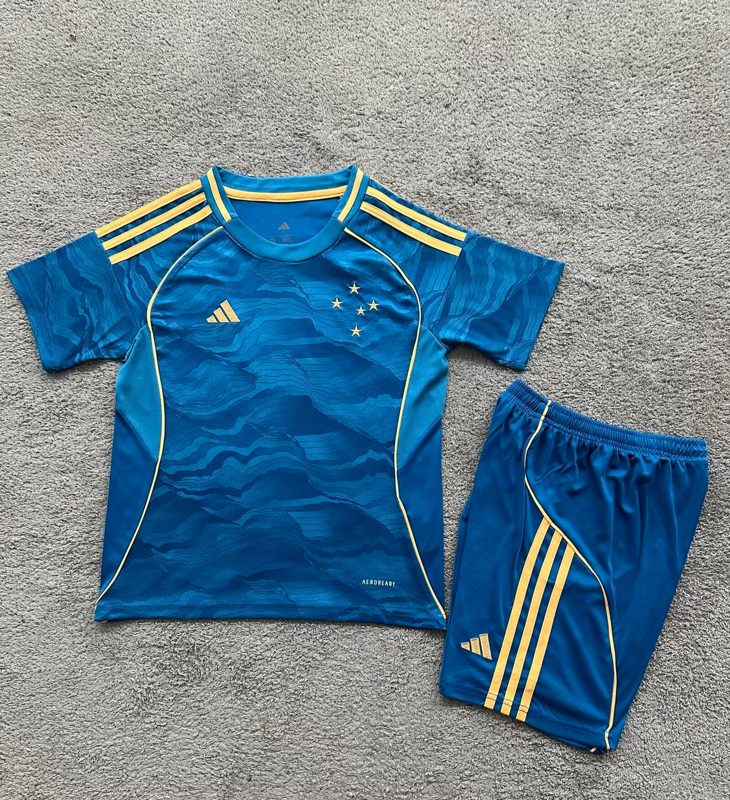Cruzeiro 3rd Jersey Kids Set