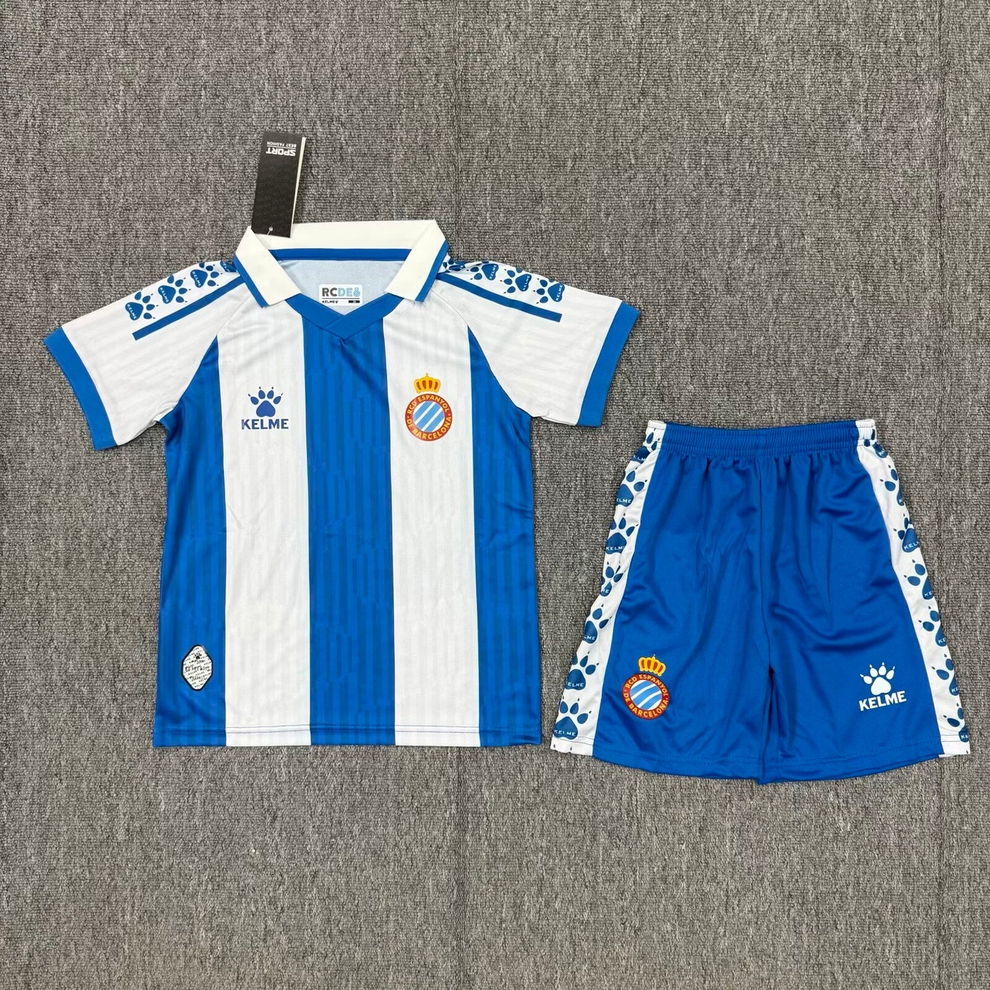 Espanyol Home Jersey Kids Set
