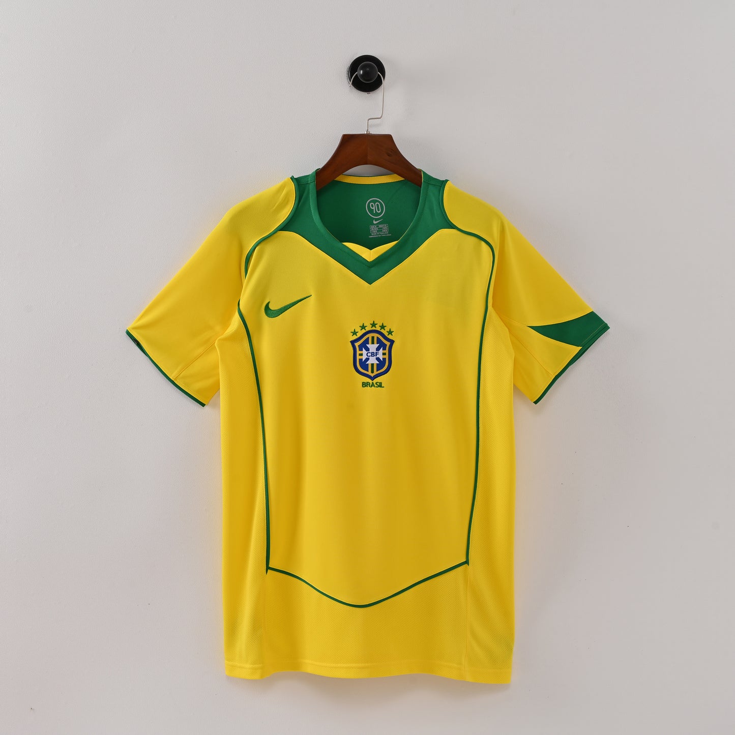 Brazil 2004 Retro Jersey - Short Sleeve