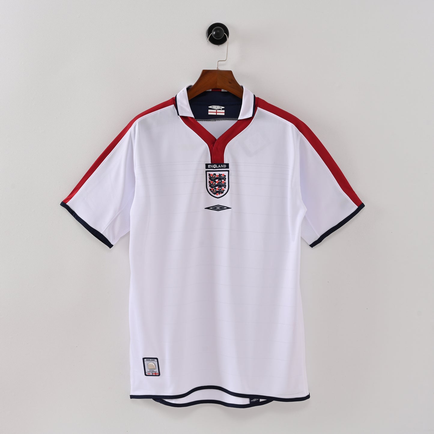 England 2004 Retro Jersey - Short Sleeve