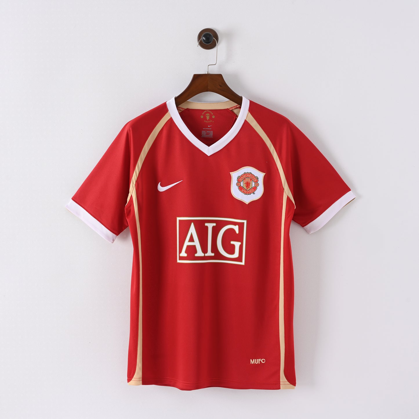 Manchester United 06/07 Retro Jersey - Short Sleeve
