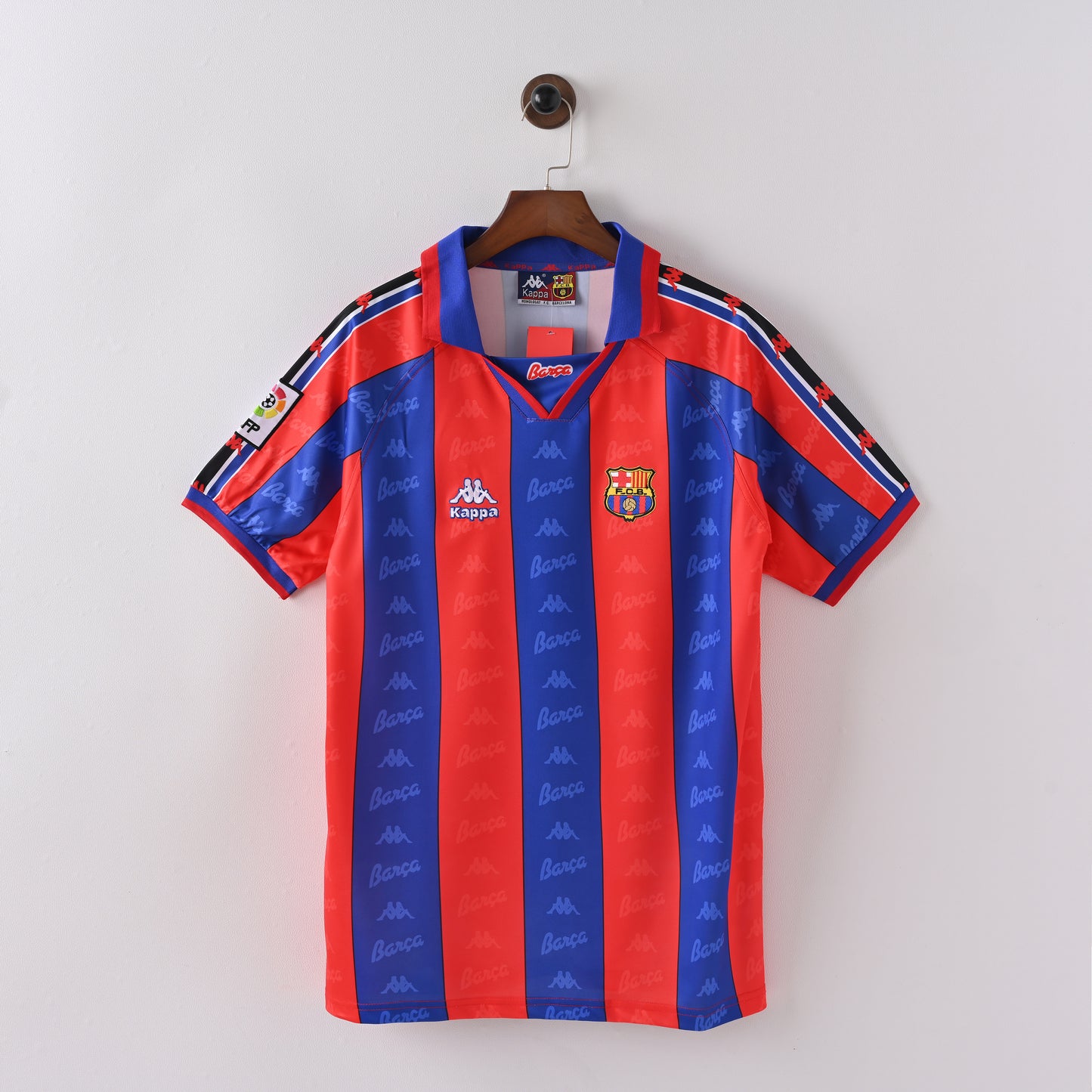 FC Barcelona Home 96/97 Retro Jersey - Short Sleeve