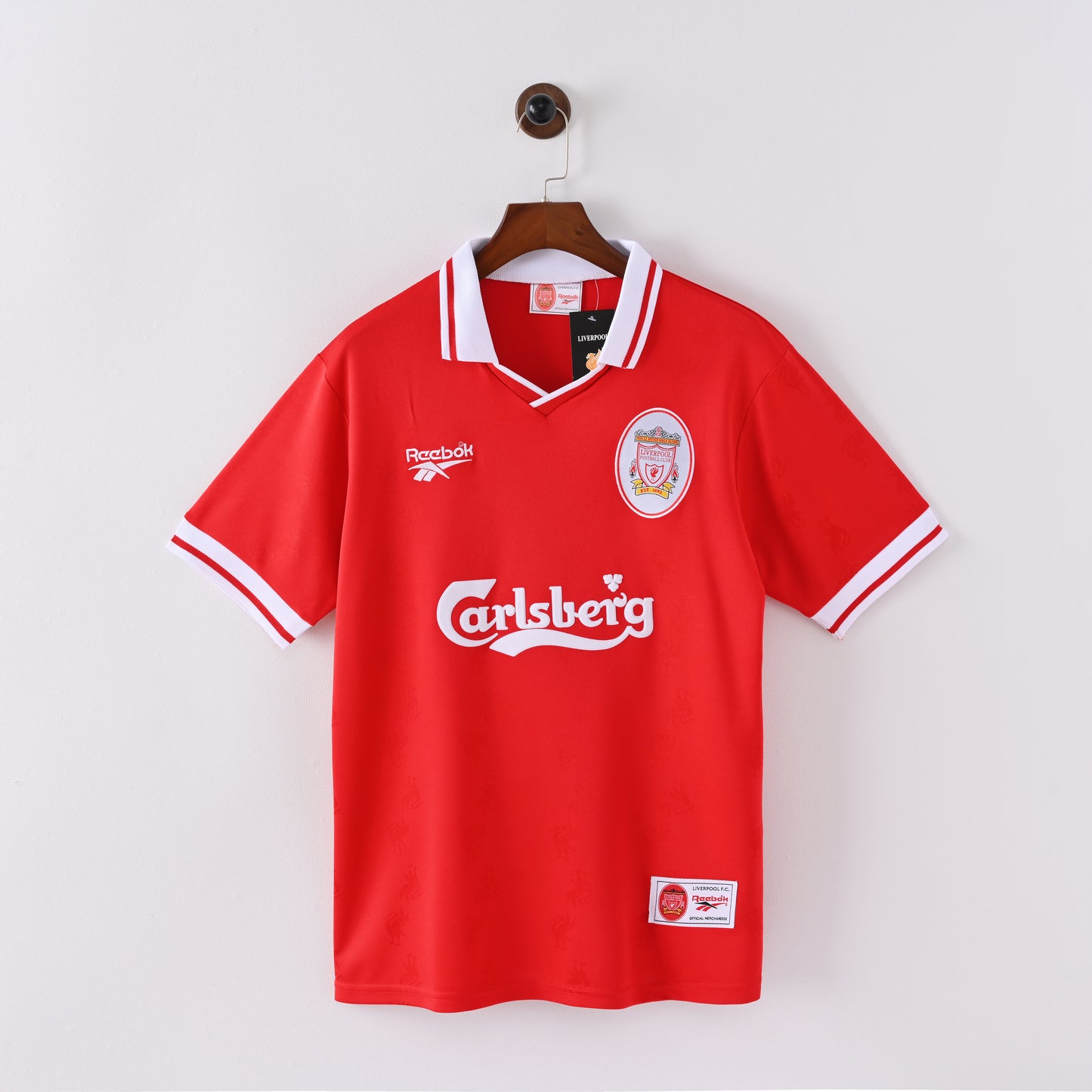 Liverpool Home 1996-98 Retro Jersey - Short Sleeve