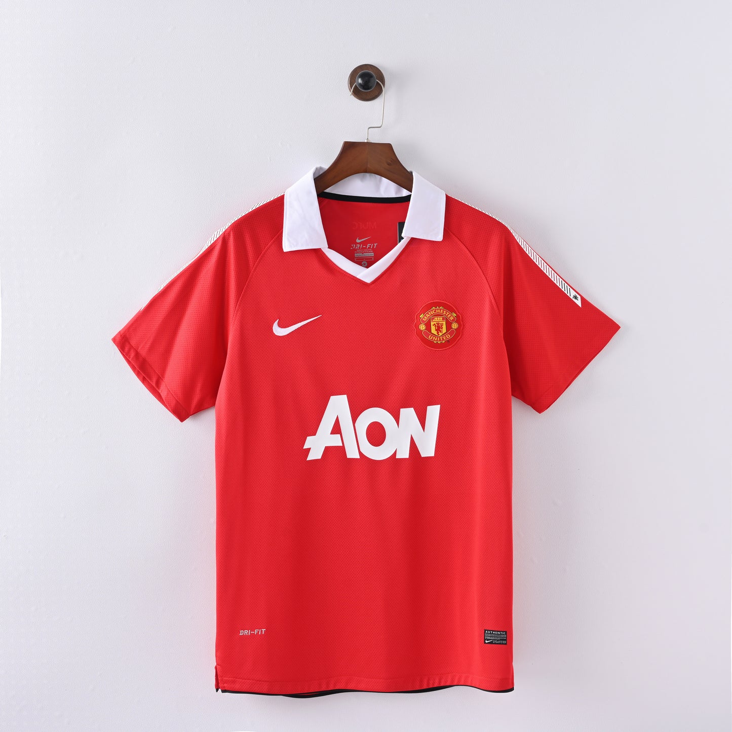 Manchester United Home 10/11 Retro Jersey - Short Sleeve