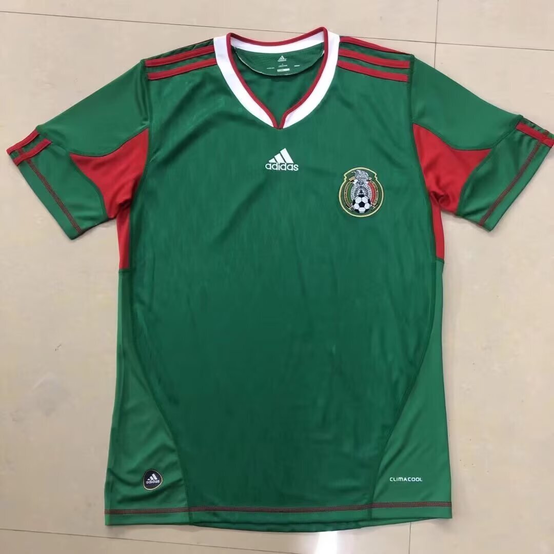 Mexico Home 2010 Retro Jersey - Short Sleeve