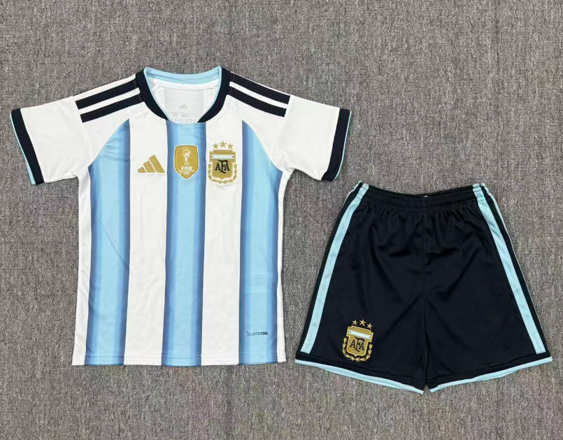 Argentina 2026 World Cup Jersey Kids Set