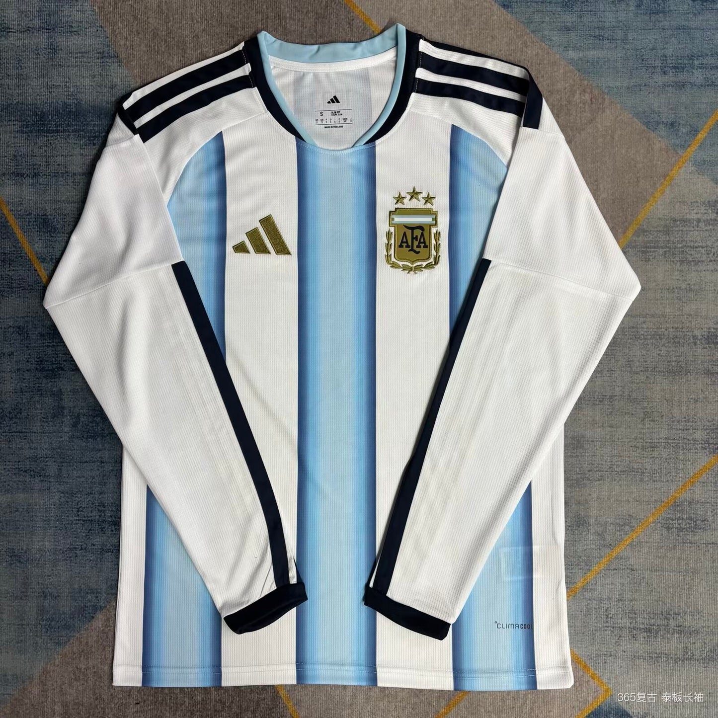 Argentina 2026 World Cup Home Jersey (Stadium, Long Sleeve)