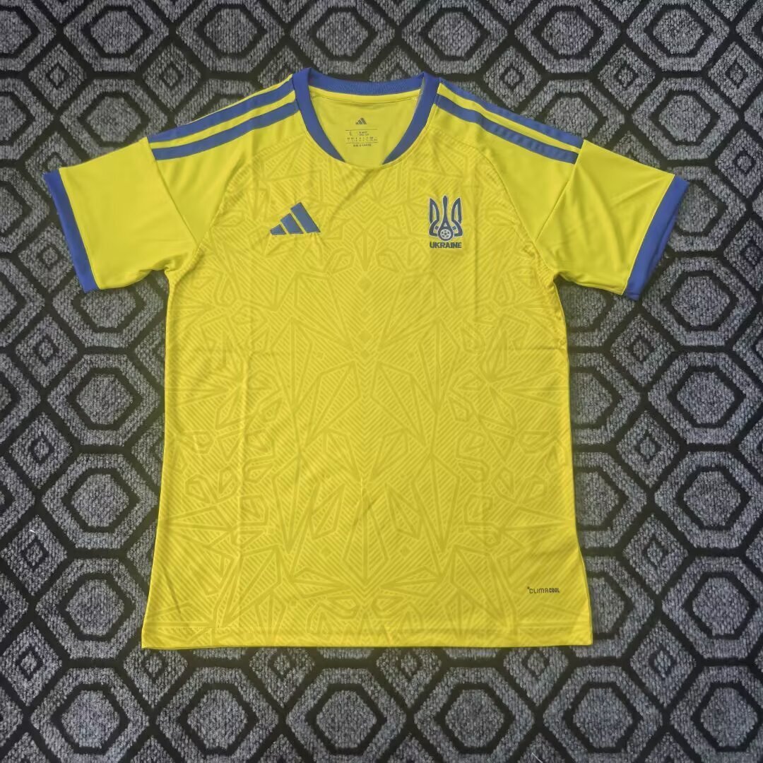 Ukraine 2026 World Cup Home Jersey (Stadium, Short Sleeve)
