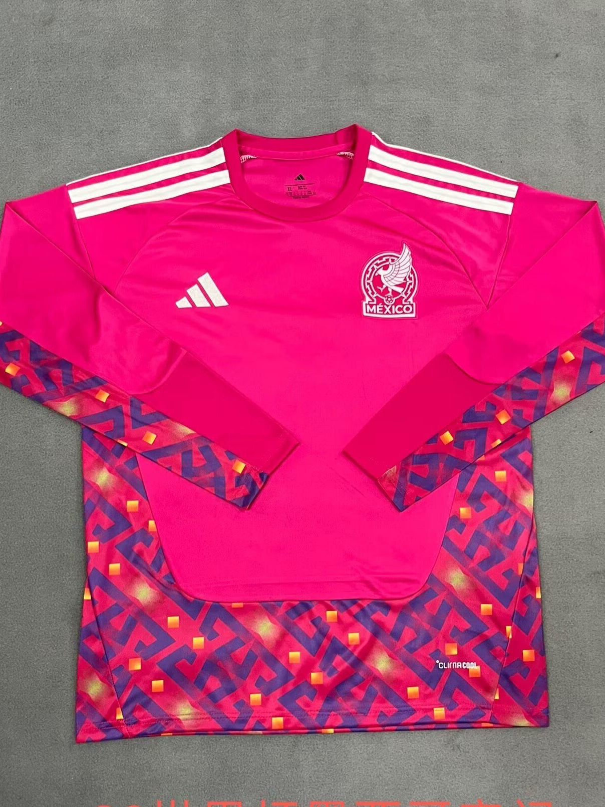 Mexico 2026 World Cup Goalkeeper Jersey (Stadium, Long Sleeve)