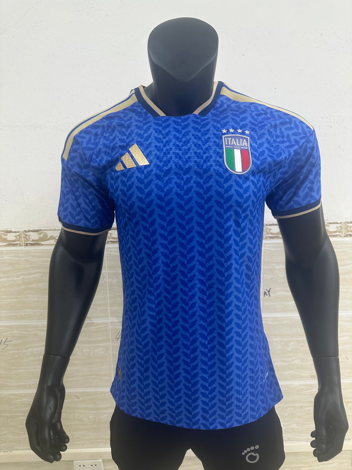 Italy 2026 World Cup Home Jersey (Player, Short Sleeve)