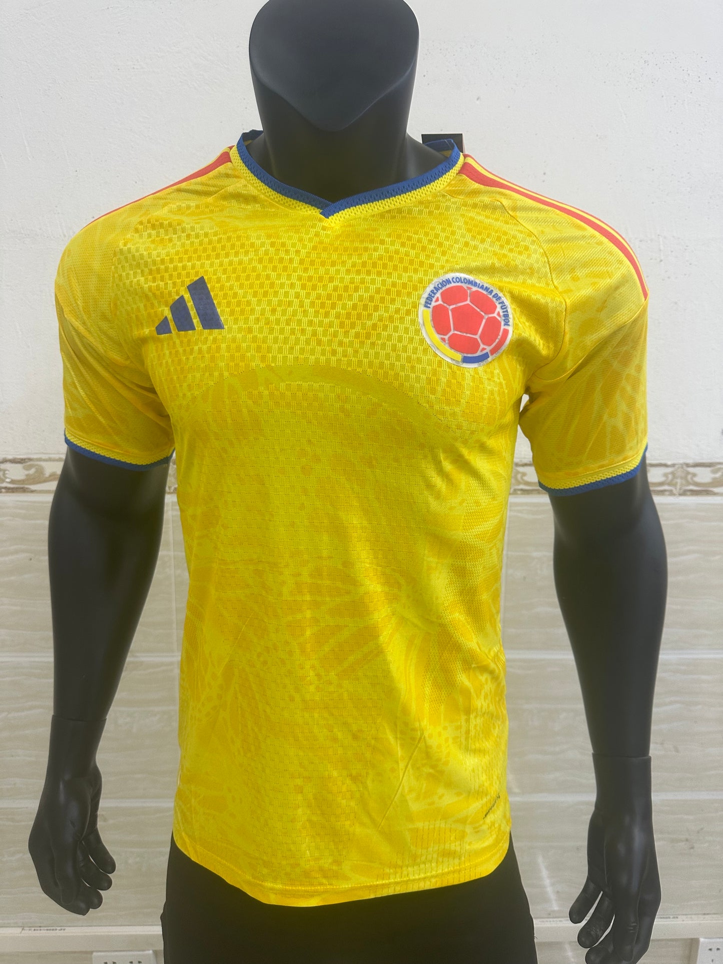 Colombia 2026 World Cup Home Jersey (Player, Short Sleeve)