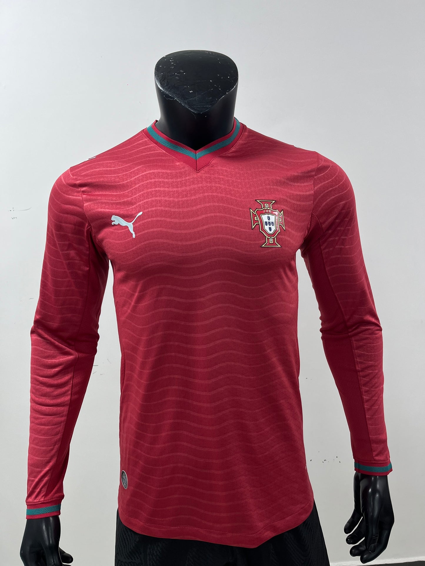Portugal 2026 World Cup Home Jersey (Player, Long Sleeve)