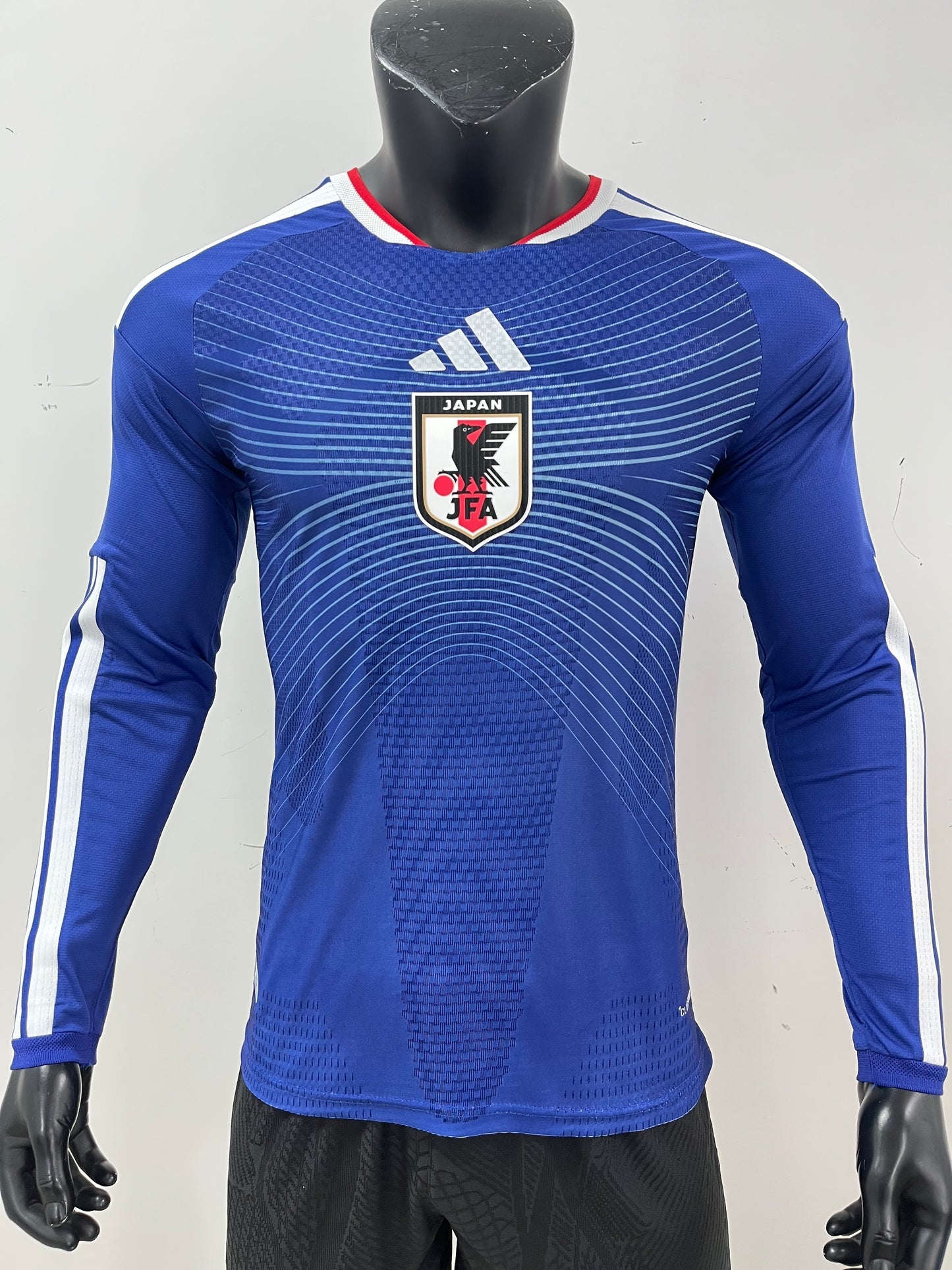 Japan 2026 World Cup Home Jersey (Player, Long Sleeve)
