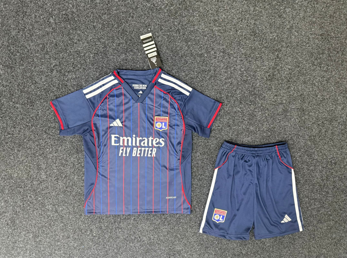 Lyon Away Jersey Kids Set