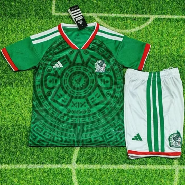 Mexico Home Jersey Kids Set