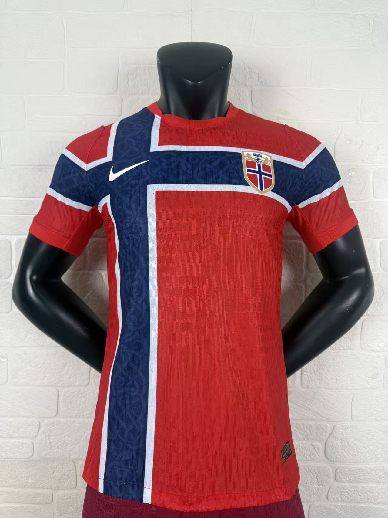 Norway 2026 World Cup Home Jersey Player Version