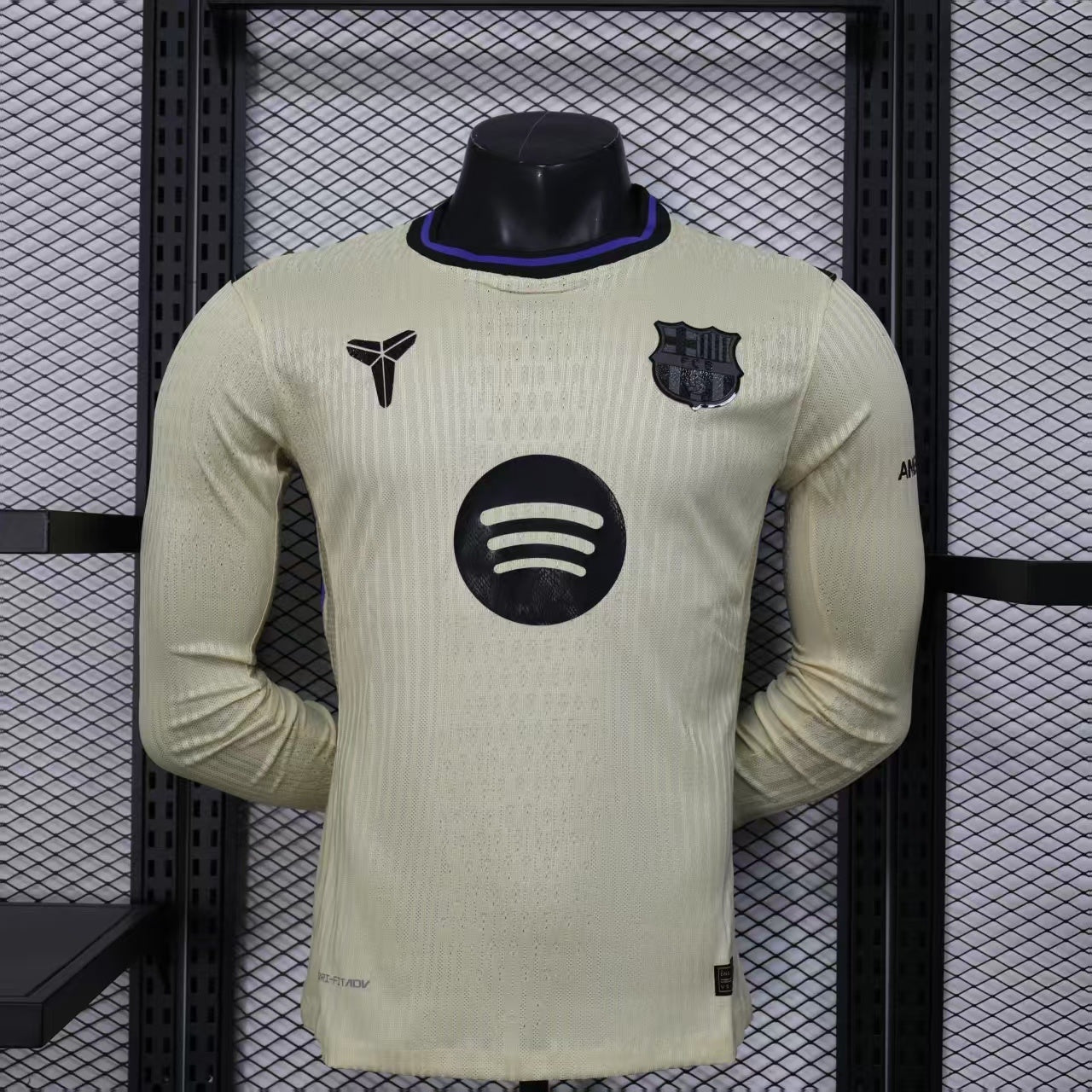 Barcelona Away Jersey (Player Version, Long Sleeve) - 25/26