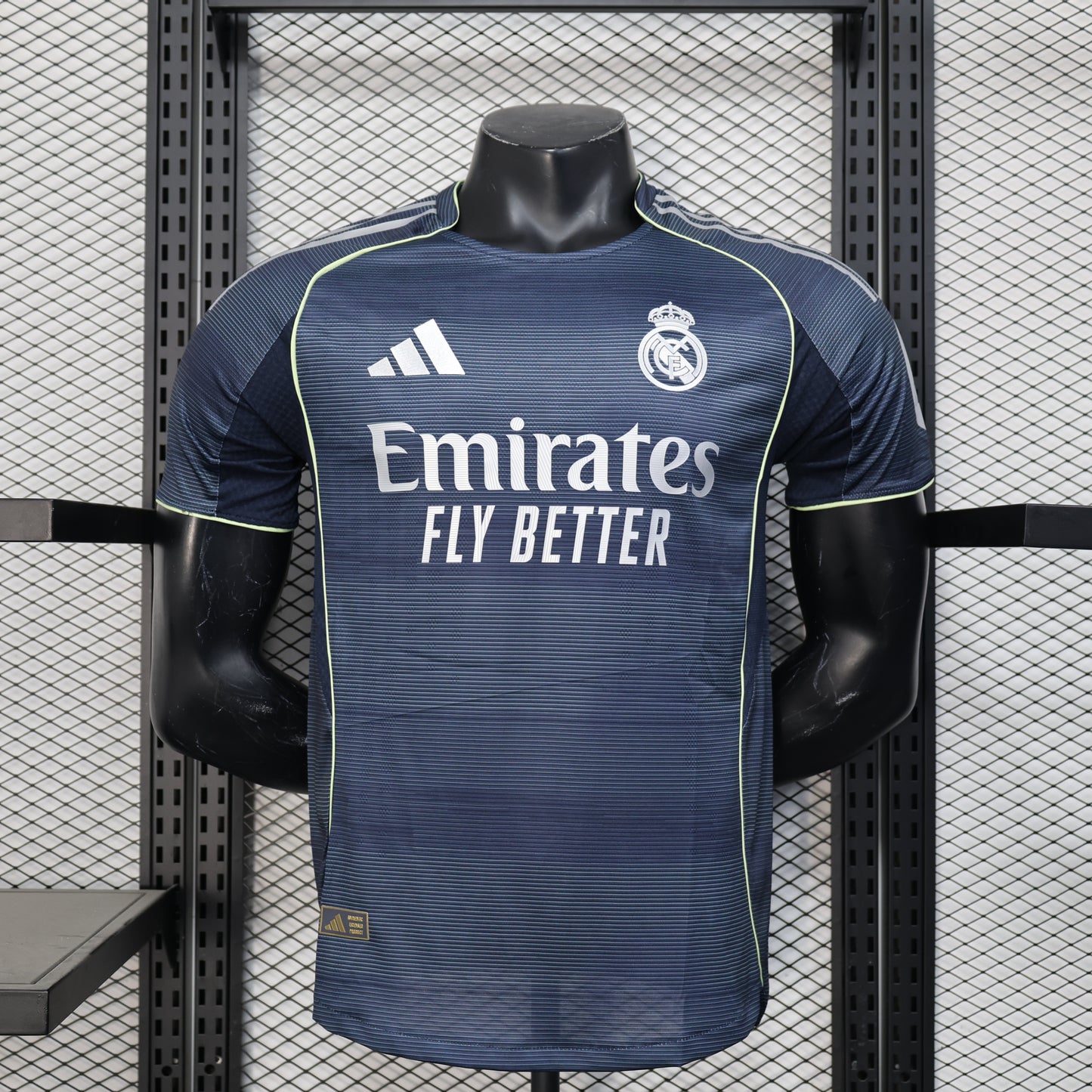 Real Madrid Away Jersey (Player Version, Short Sleeve) - 25/26