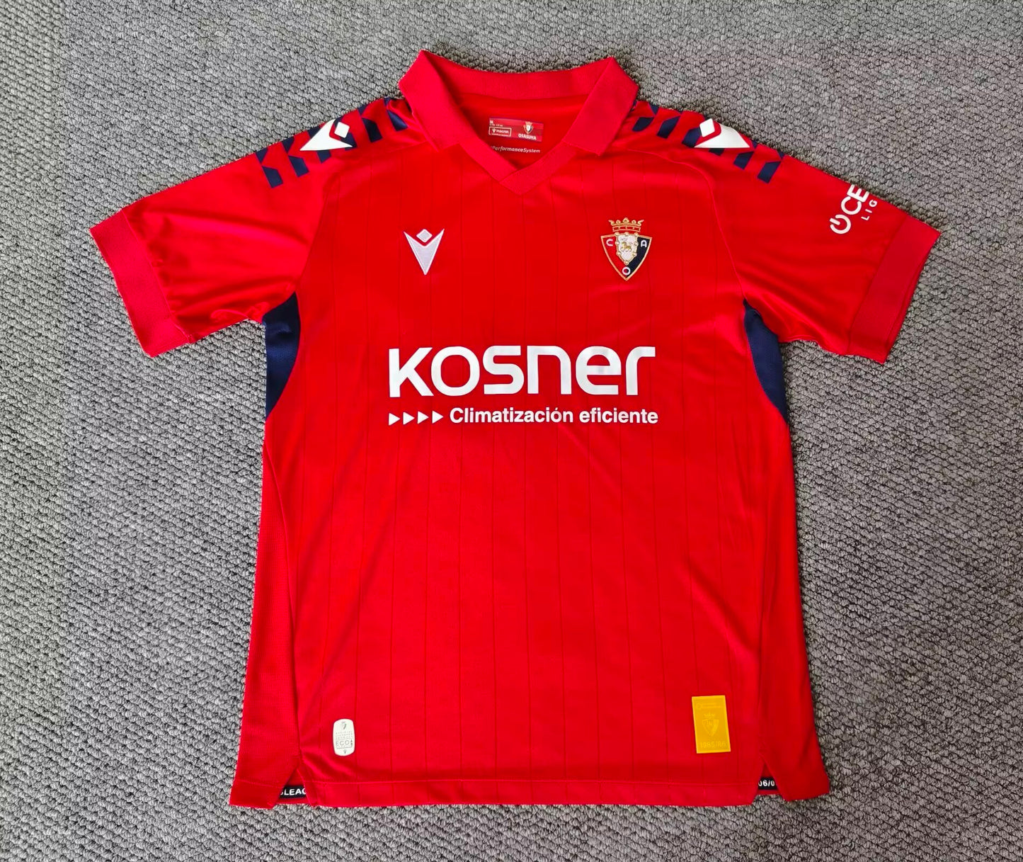 Osasuna Home Jersey (Stadium Version, Short Sleeve) - 25/26