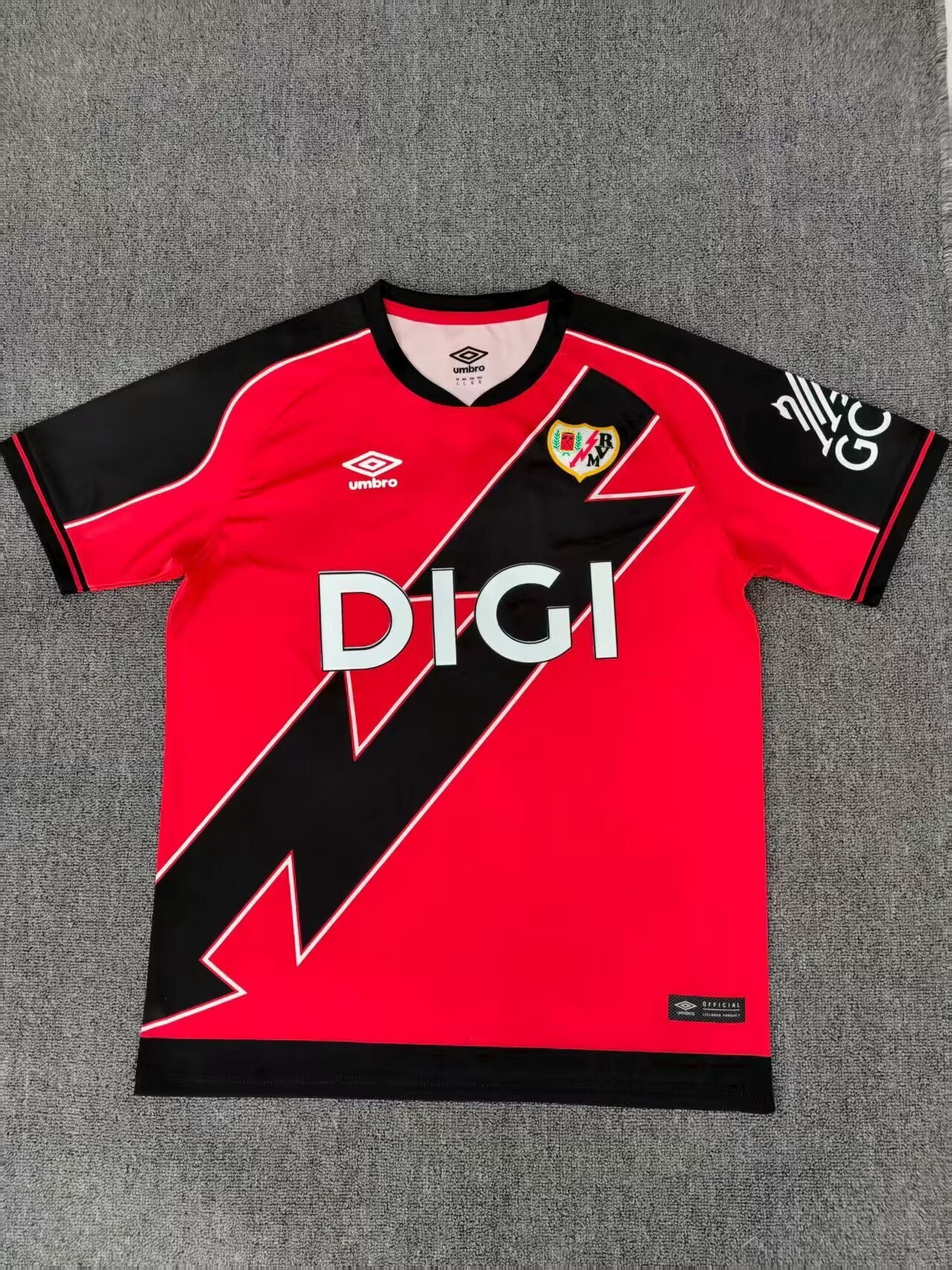 Rayo Vallecano Away Jersey (Stadium Version, Short Sleeve) - 25/26