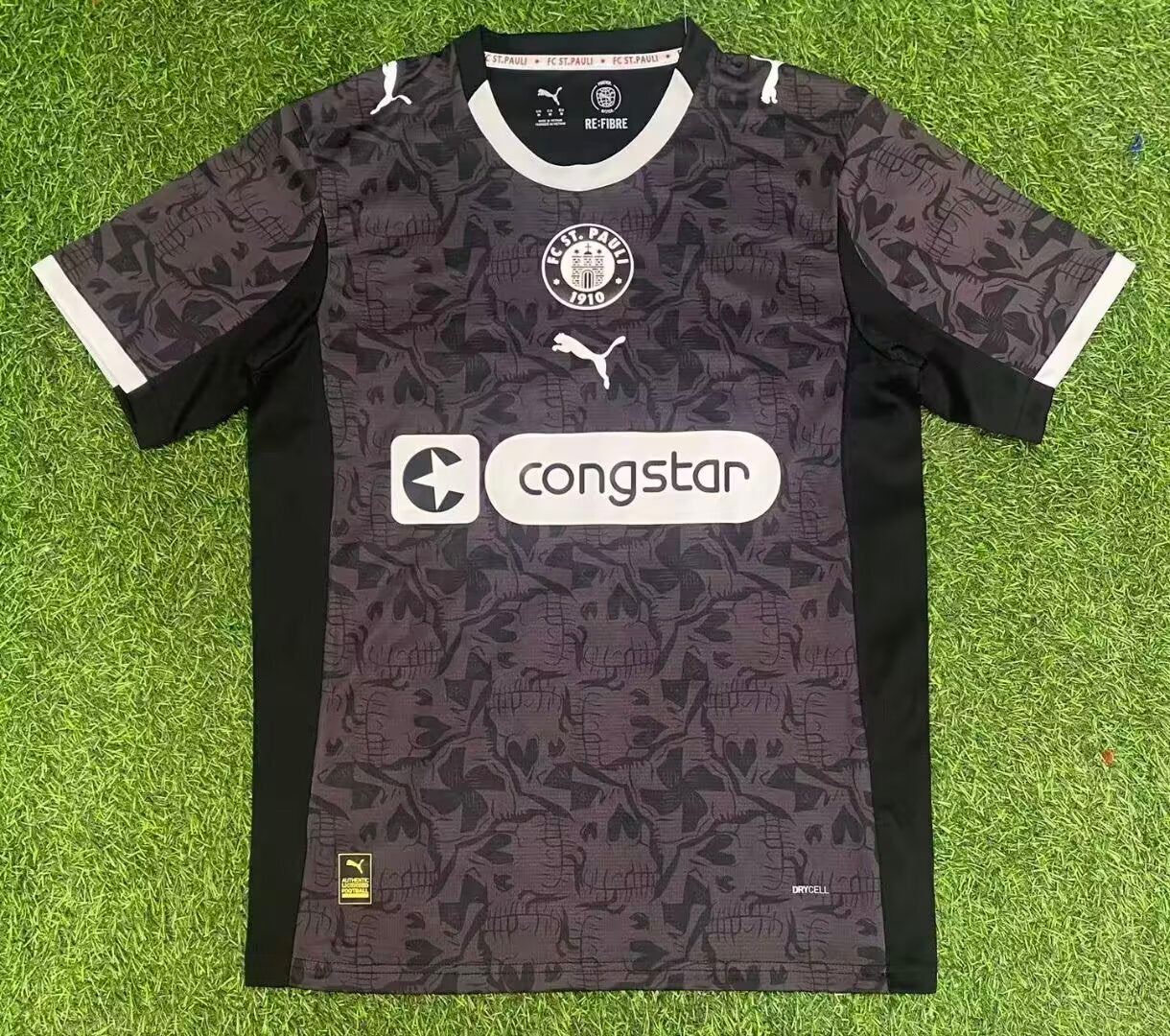 St. Pauli 3rd Jersey (Stadium Version, Short Sleeve) - 25/26