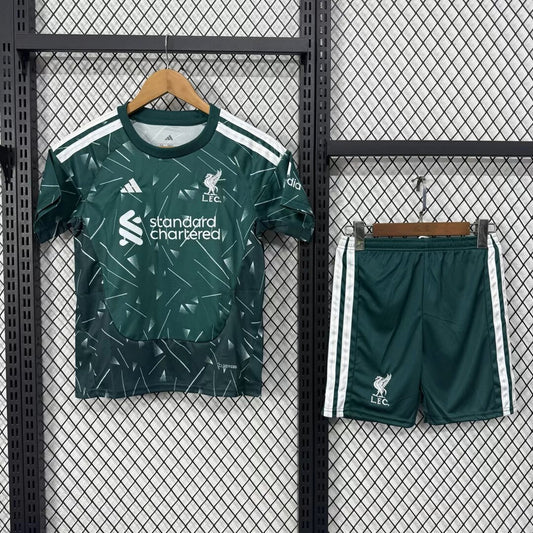 Liverpool 26/27 Goalkeeper "Green" Kids Kit Set