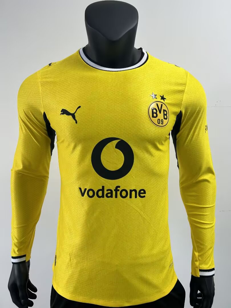Dortmund 26/27 Home Long Sleeve Player Version Jersey