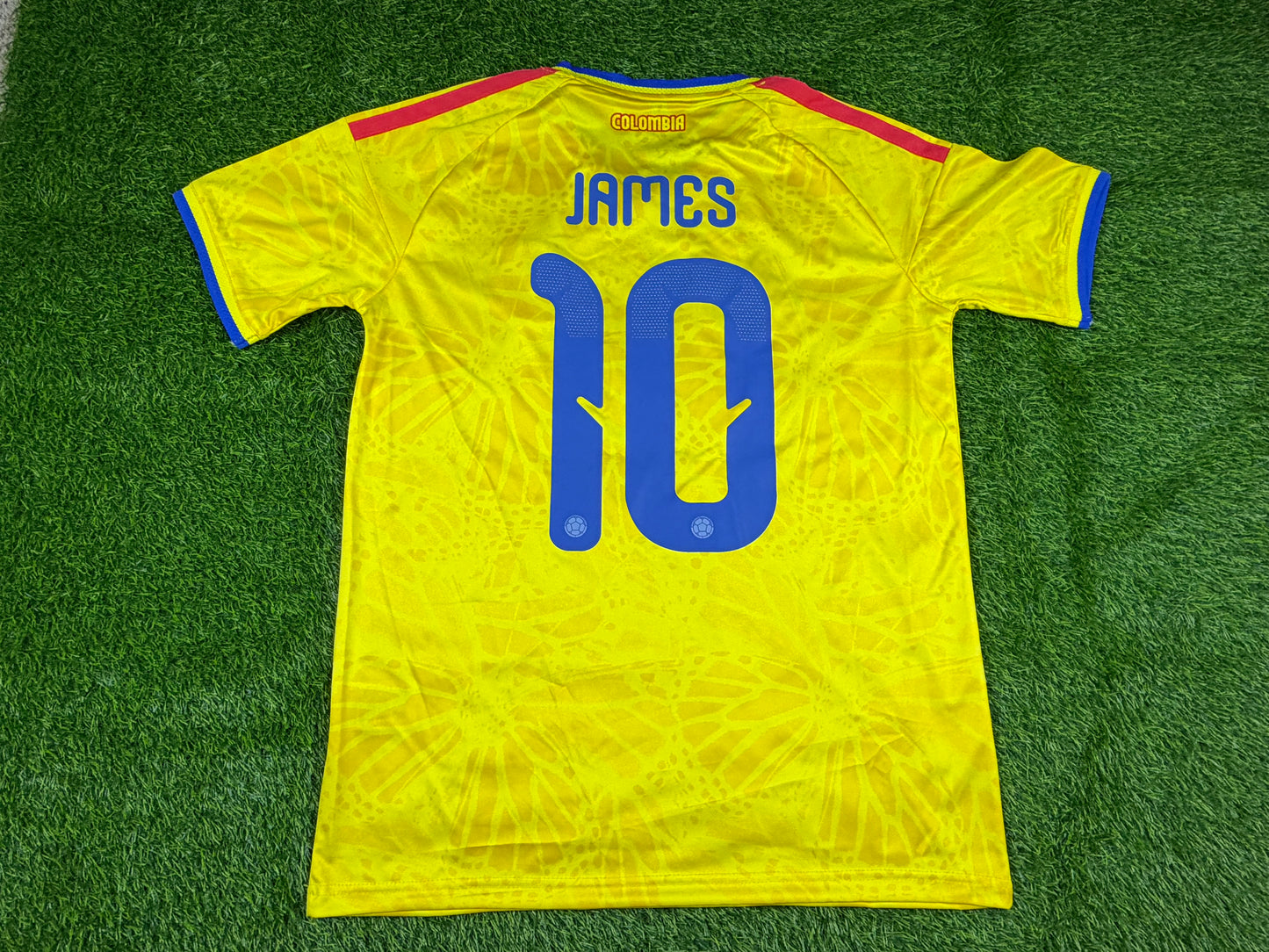 Colombia 2026 World Cup Home James #10 Jersey - Stadium Version - Size M (Ready to Ship)