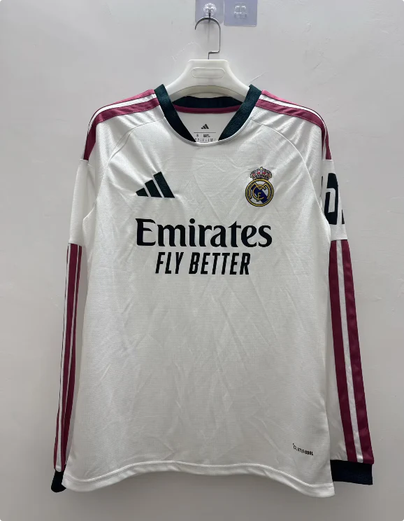Real Madrid 26/27 Long Sleeve Stadium Home Jersey
