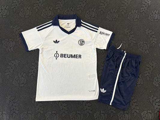 Schalke 04 26/27 Away Kids Kit Set