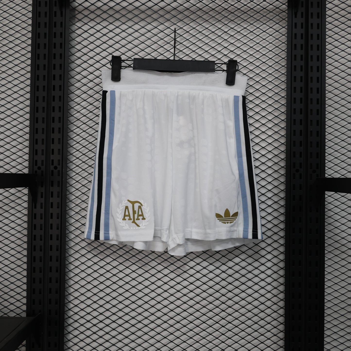 Argentina Home White Player Shorts (2025)